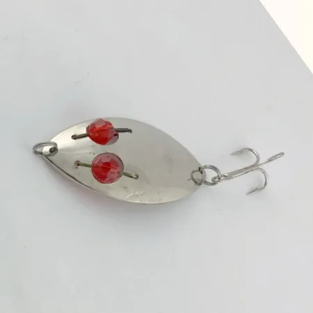 Kmart Kresge, nikiel/czerwone oczy, 10 g błystka wahadłowa #23669