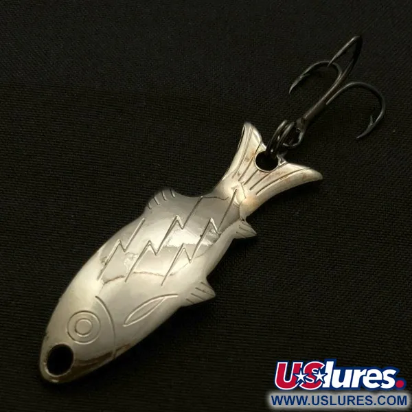  Atlantic Lures Golden Wobble-Fish, nikiel, 5 g błystka wahadłowa #23671