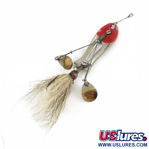 Pflueger ZAM, nikiel/czerwony, 14 g błystka wahadłowa #23672
