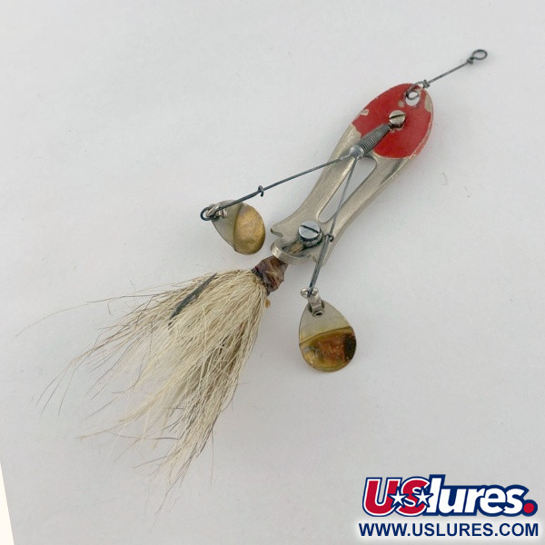  Pflueger ZAM, nikiel/czerwony, 14 g błystka wahadłowa #23672