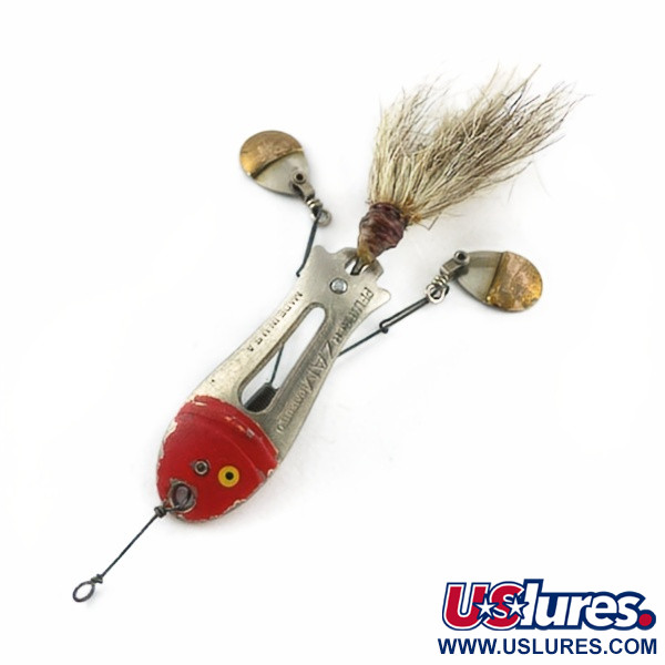  Pflueger ZAM, nikiel/czerwony, 14 g błystka wahadłowa #23672