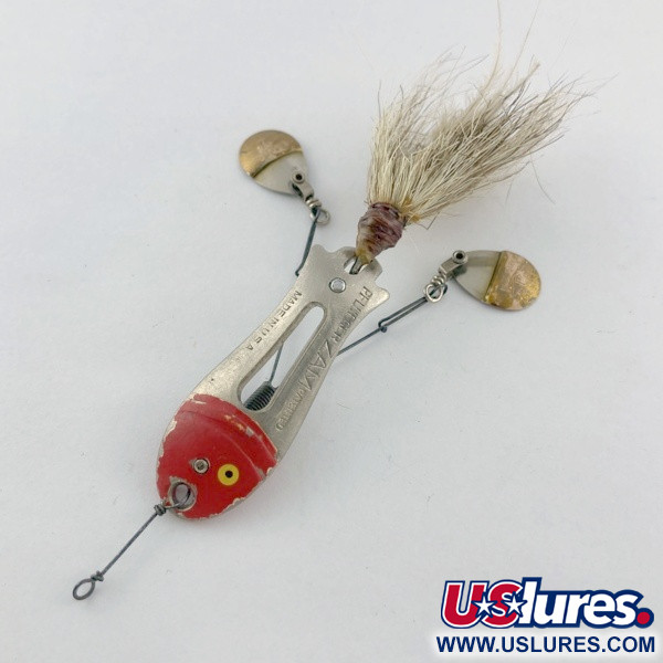  Pflueger ZAM, nikiel/czerwony, 14 g błystka wahadłowa #23672