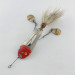  Pflueger ZAM, nikiel/czerwony, 14 g błystka wahadłowa #23672