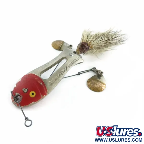 Pflueger ZAM, nikiel/czerwony, 14 g błystka wahadłowa #23672