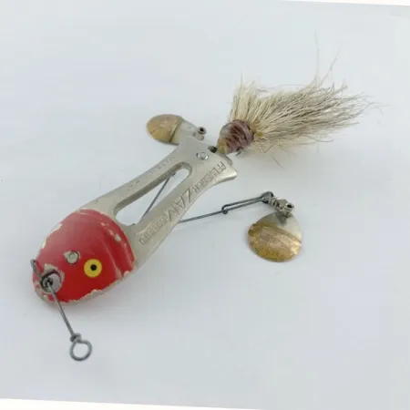Pflueger ZAM, nikiel/czerwony, 14 g błystka wahadłowa #23672
