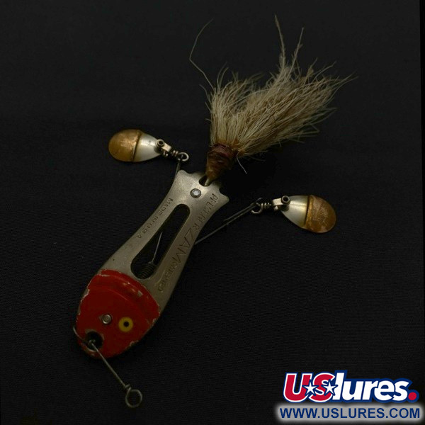  Pflueger ZAM, nikiel/czerwony, 14 g błystka wahadłowa #23672