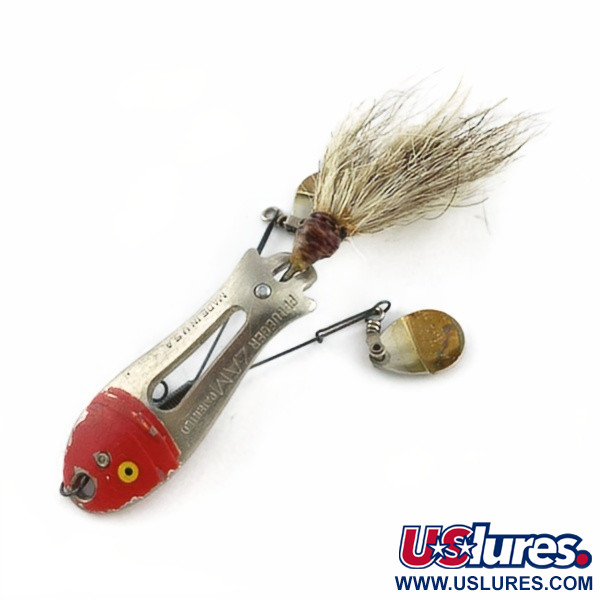  Pflueger ZAM, nikiel/czerwony, 14 g błystka wahadłowa #23672