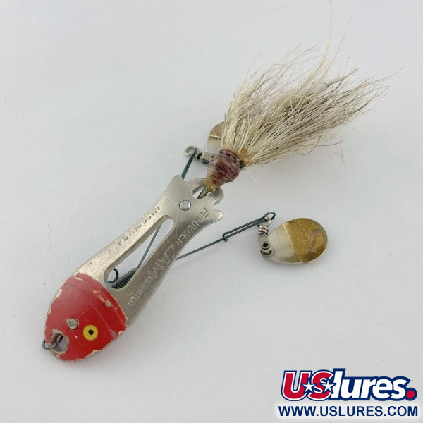  Pflueger ZAM, nikiel/czerwony, 14 g błystka wahadłowa #23672