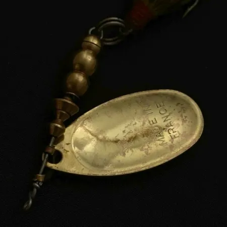 Mepps Aglia 4 Dressed (1970s)  (z ogonem wiewiórki)​, 10 g błystka obrotowa #23674