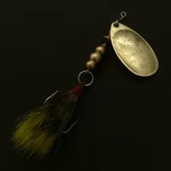 Mepps Aglia 4 Dressed (1970s)  (z ogonem wiewiórki)​