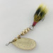  Mepps Aglia 4 Dressed (1970s)  (z ogonem wiewiórki)​, , 10 g błystka obrotowa #23674