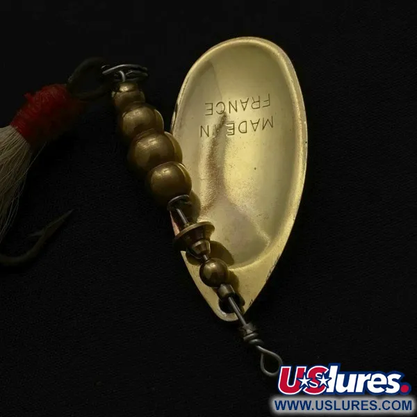  Mepps Aglia 5 Dressed (1970S), złoto, 14 g błystka obrotowa #23675