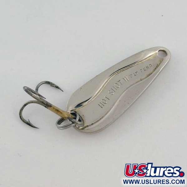  Luhr Jensen Hot Shot W, nikiel, 7 g błystka wahadłowa #23682