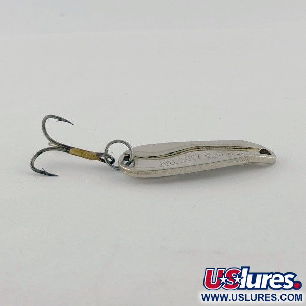  Luhr Jensen Hot Shot W, nikiel, 7 g błystka wahadłowa #23682
