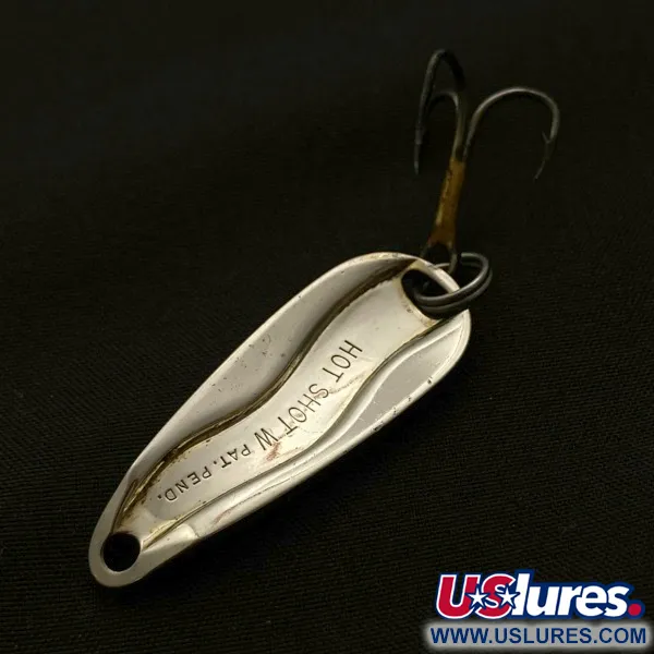  Luhr Jensen Hot Shot W, nikiel, 7 g błystka wahadłowa #23682