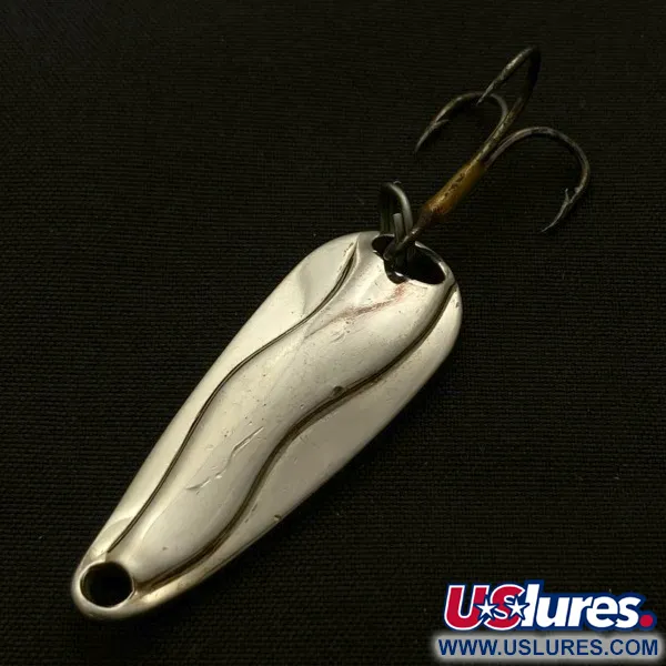  Luhr Jensen Hot Shot W, nikiel, 7 g błystka wahadłowa #23682