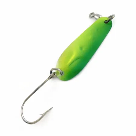 Luhr Jensen Tom Mack #4, green/yellow, 8 g błystka wahadłowa #23685