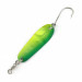Luhr Jensen Tom Mack #4, green/yellow, 8 g błystka wahadłowa #23685