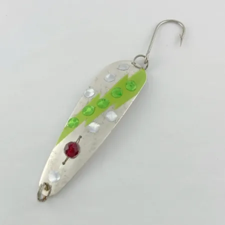 Red Eye Lures Red Eye Evil Eye, nikiel/niebieski/czerwone oko, 9 g błystka wahadłowa #23687