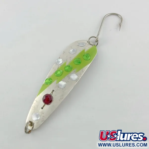 Red Eye Lures Red Eye Evil Eye, nikiel/niebieski/czerwone oko, 9 g błystka wahadłowa #23687