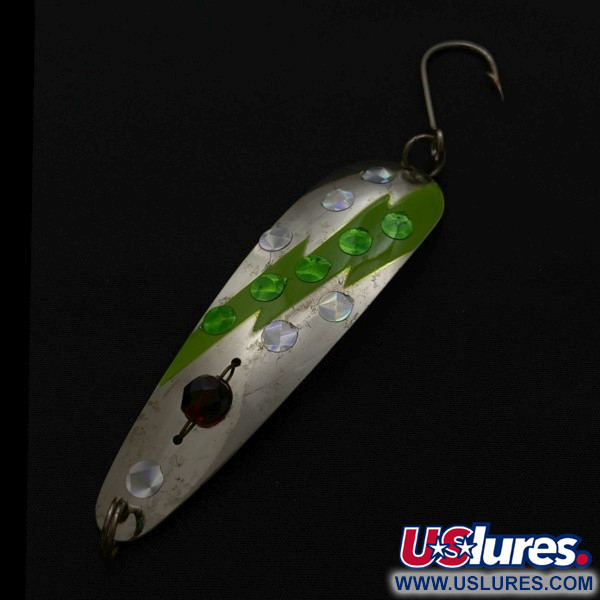 Red Eye Lures Red Eye Evil Eye, nikiel/niebieski/czerwone oko, 9 g błystka wahadłowa #23687