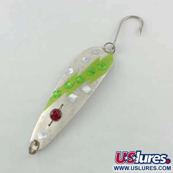 Red Eye Lures Red Eye Evil Eye, nikiel/niebieski/czerwone oko, 9 g błystka wahadłowa #23687