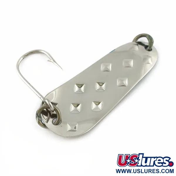  Luhr Jensen Alpena Diamond, nikiel/niebieski, 5,5 g błystka wahadłowa #23692