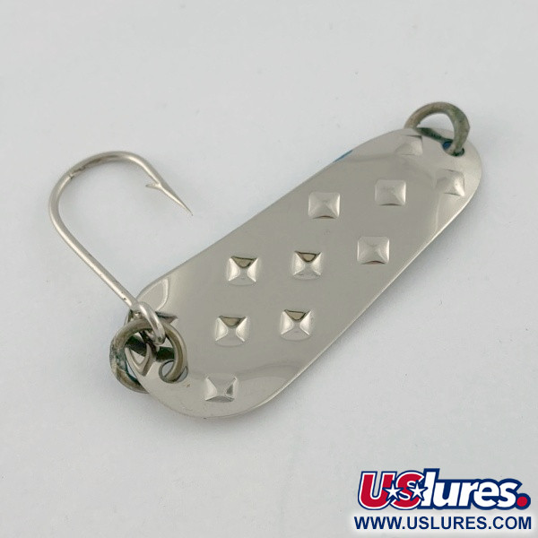  Luhr Jensen Alpena Diamond, nikiel/niebieski, 5,5 g błystka wahadłowa #23692