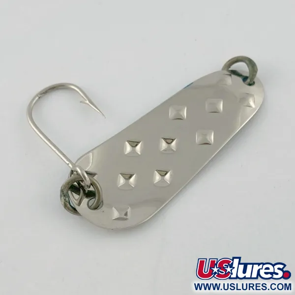  Luhr Jensen Alpena Diamond, nikiel/niebieski, 5,5 g błystka wahadłowa #23692