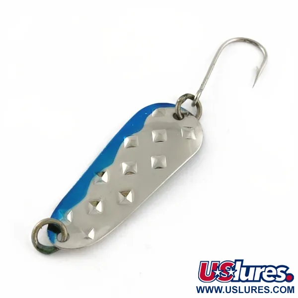  Luhr Jensen Alpena Diamond, nikiel/niebieski, 5,5 g błystka wahadłowa #23692