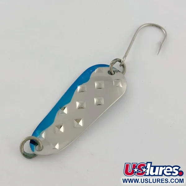  Luhr Jensen Alpena Diamond, nikiel/niebieski, 5,5 g błystka wahadłowa #23692