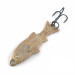  Atlantic Lures Golden Wobble-Fish, miedź, 5 g błystka wahadłowa #23698