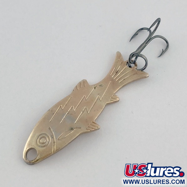  Atlantic Lures Golden Wobble-Fish, miedź, 5 g błystka wahadłowa #23698