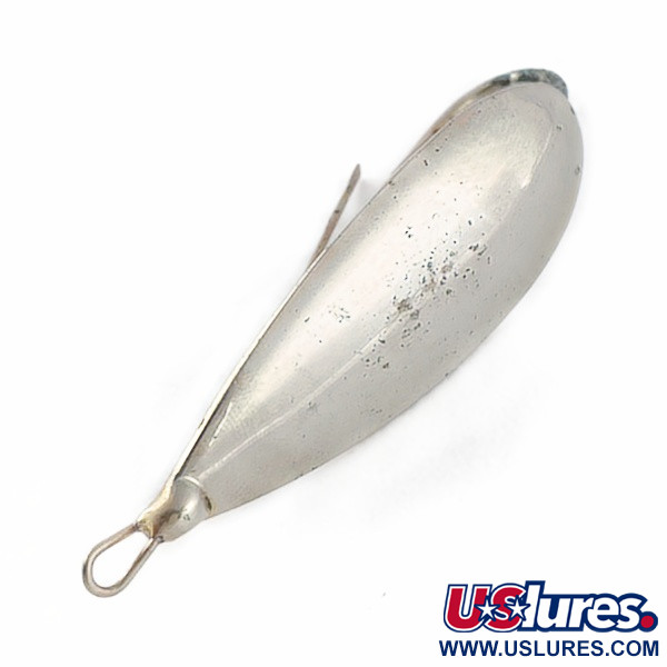  ​Błystka antyzaczepowa Luhr Jensen Silver Spoon, nikiel, 14 g błystka wahadłowa #23702