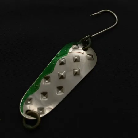 Luhr Jensen Alpena Diamond, nickel/green, 5,5 g błystka wahadłowa #23709