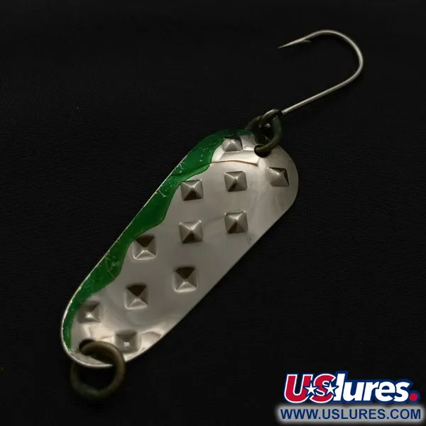  Luhr Jensen Alpena Diamond, nickel/green, 5,5 g błystka wahadłowa #23709