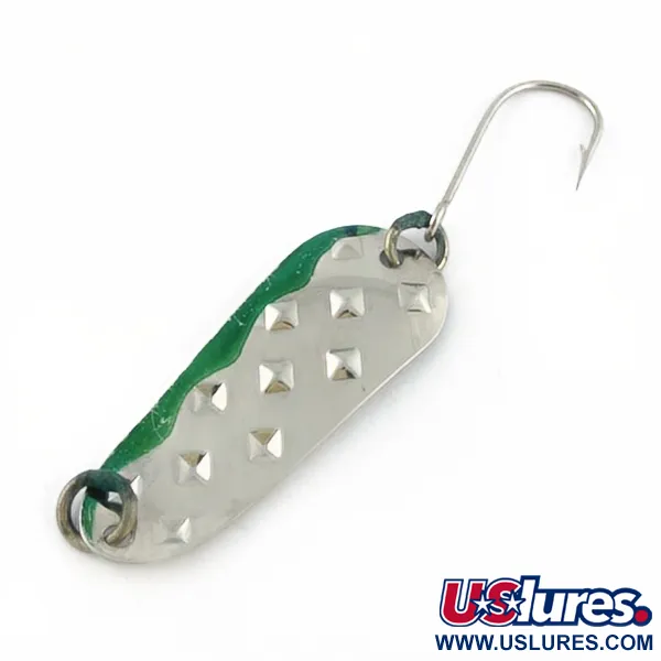  Luhr Jensen Alpena Diamond, nickel/green, 5,5 g błystka wahadłowa #23709