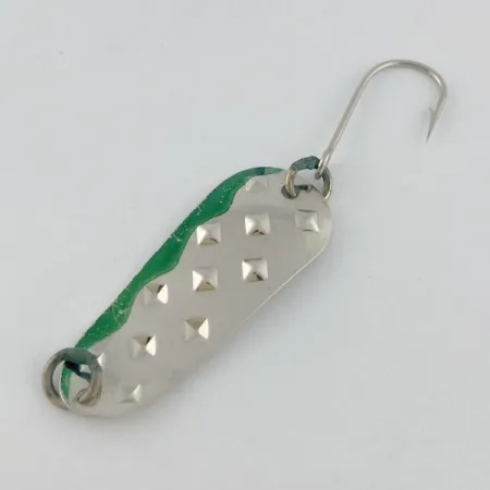 Luhr Jensen Alpena Diamond, nickel/green, 5,5 g błystka wahadłowa #23709