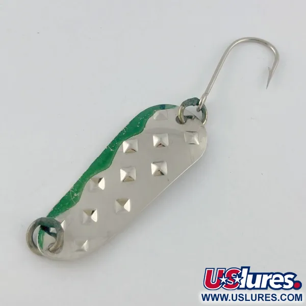  Luhr Jensen Alpena Diamond, nickel/green, 5,5 g błystka wahadłowa #23709