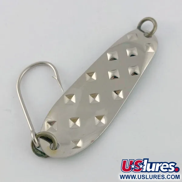  Luhr Jensen Alpena Diamond, nikiel/zielony, 7 g błystka wahadłowa #23711