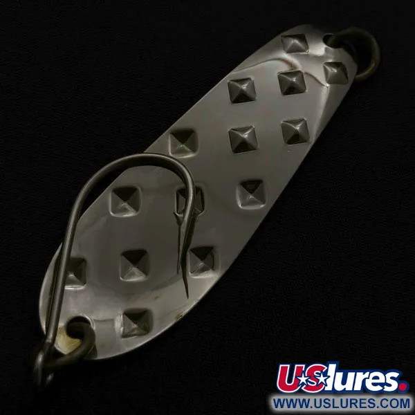  Luhr Jensen Alpena Diamond, nikiel/zielony, 7 g błystka wahadłowa #23711