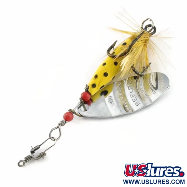  Abu Garcia Spinnaren Reflex, nickel/yellow, 7 g błystka obrotowa #23714