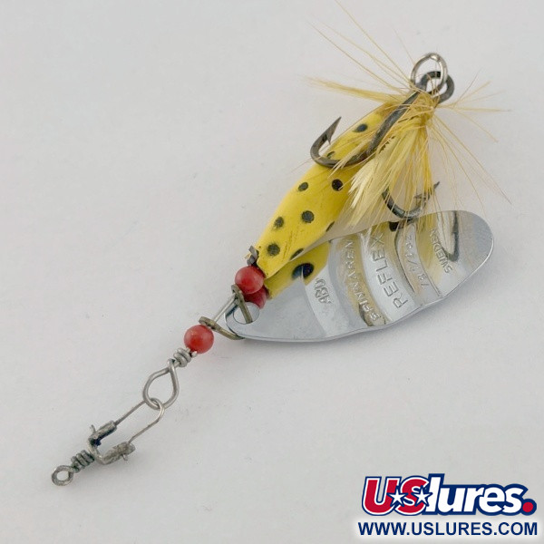  Abu Garcia Spinnaren Reflex, nickel/yellow, 7 g błystka obrotowa #23714