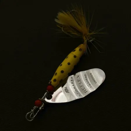 Abu Garcia Spinnaren Reflex, nickel/yellow, 7 g błystka obrotowa #23714