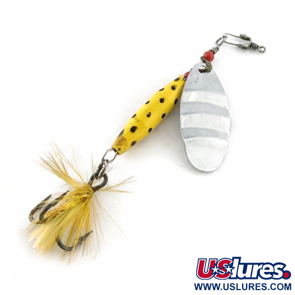  Abu Garcia Spinnaren Reflex, nickel/yellow, 7 g błystka obrotowa #23714