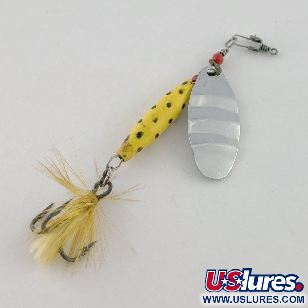  Abu Garcia Spinnaren Reflex, nickel/yellow, 7 g błystka obrotowa #23714