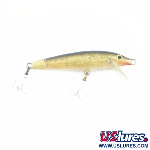  Rapala Original Floater F7, gold, 4 g wobler #23730