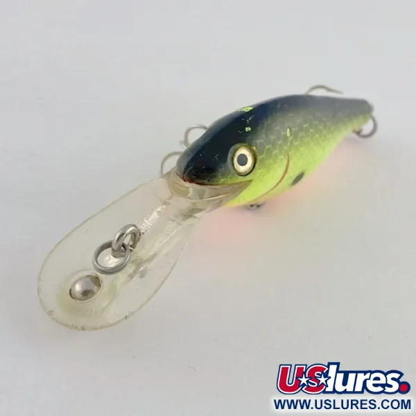  Rebel Double Deep Shad, Chartreuse, 5 g wobler #23734