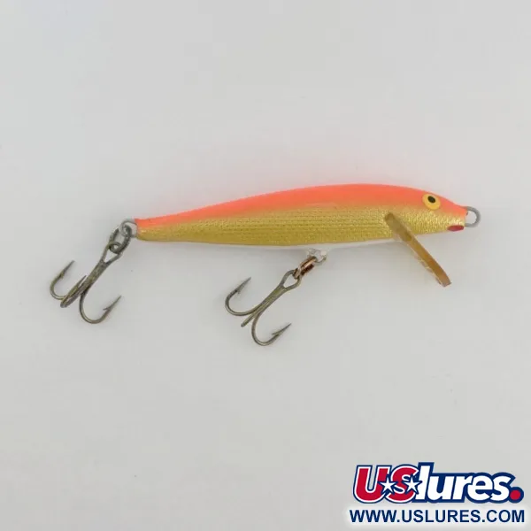  Rapala Original Floater F7 (Finland), Orange, 4 g wobler #23736