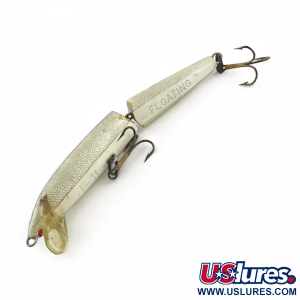  Rapala Jointed J11 (Finland), S (Silver), 7 g wobler #23755
